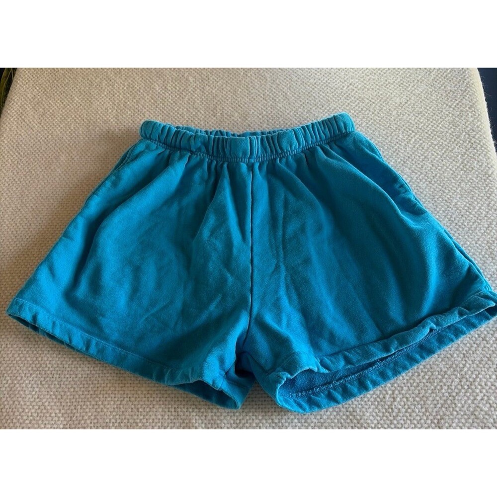 Daily Drills Super Shorts M/L Turquoise Blue 100% Cotton
